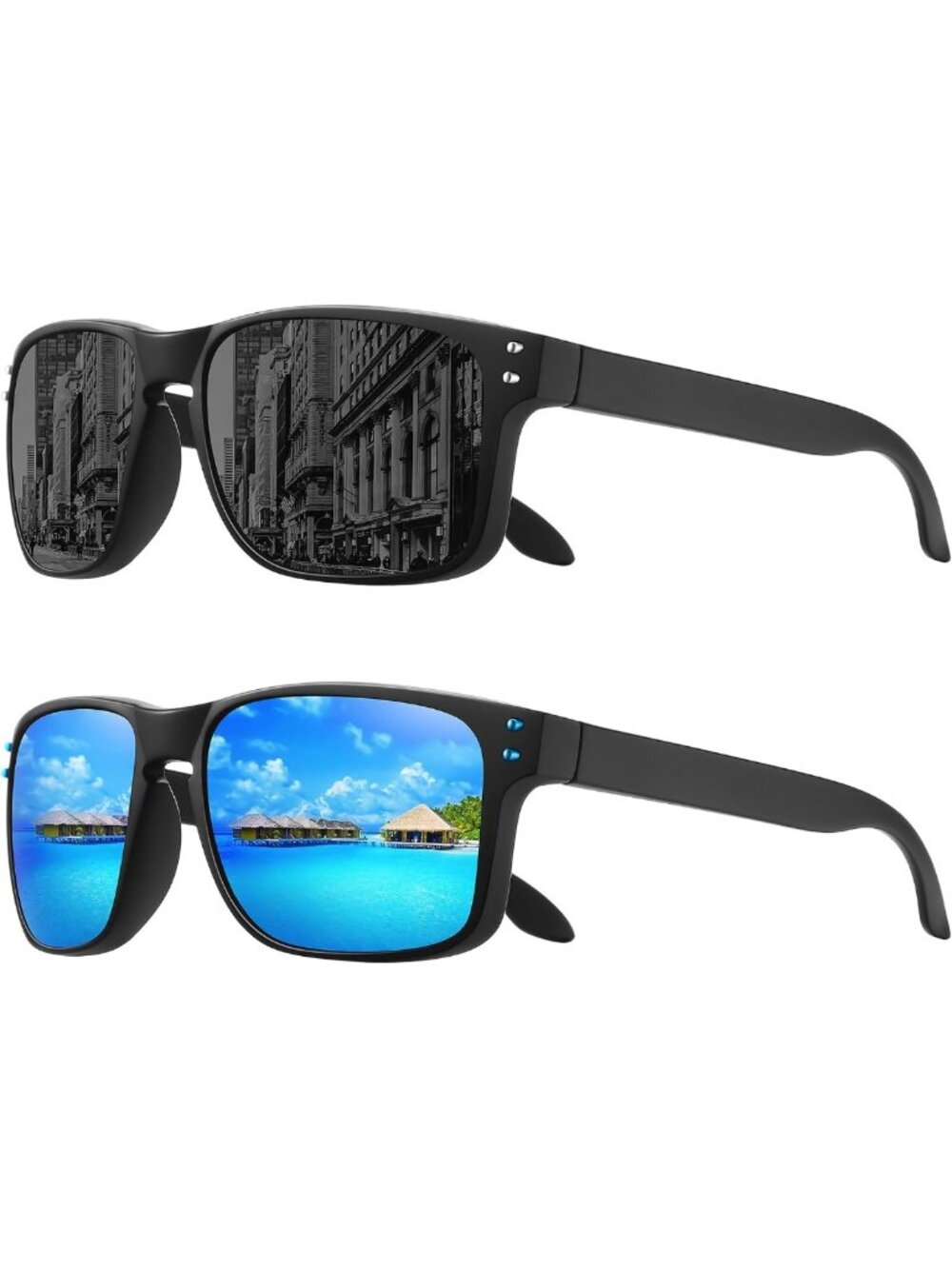 Stylish Polarized Sunglasses for Men & Women - Perfect for Sports & Outdoor